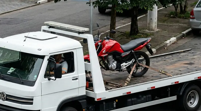 Reboque de moto em Belém – guincho especializado para motocicletas